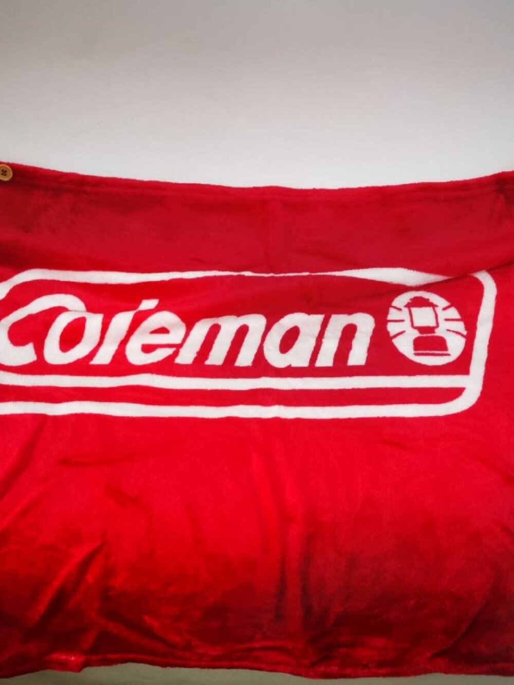 Coleman Red Blanket Outdoor Camping Shawl Warm Throw Blanket Scarf